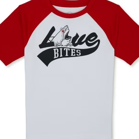 WONDER NATION VALENTINE'S DAY BOYS SHORT SLEEVE TEE SIZE XL (14-16) - Picture 1 of 9